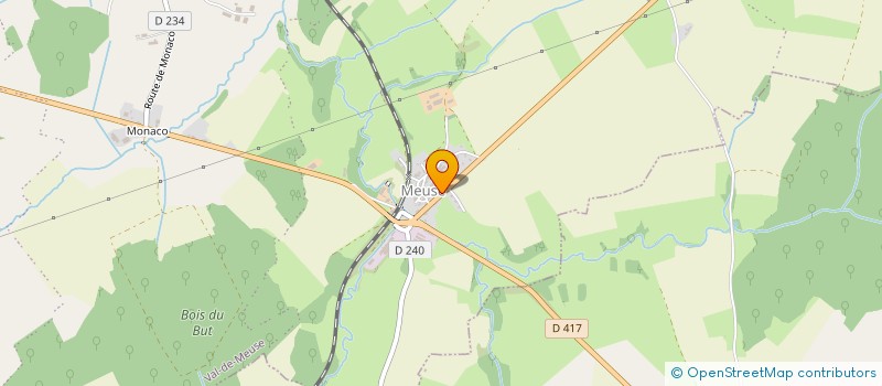 localisation de l'entreprise SCI MERCIER-MANTELET à VAL-DE-MEUSE