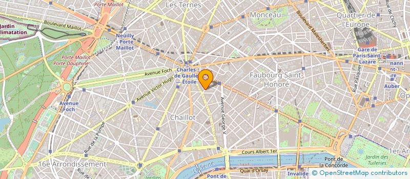 localisation de l'entreprise SCI MERCURE à PARIS