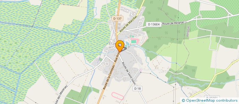 localisation de l'entreprise SCI MERCURY  ETAULIERS