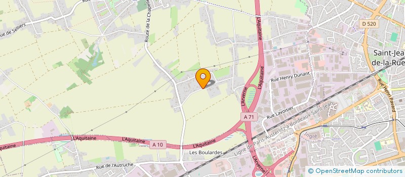 localisation de l'entreprise SCI MERCURYA  INGRE
