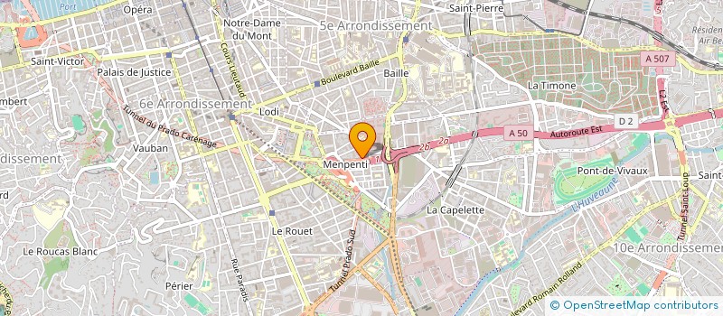 localisation de l'entreprise SCI MERDJIAN PERE ET FILS à MARSEILLE