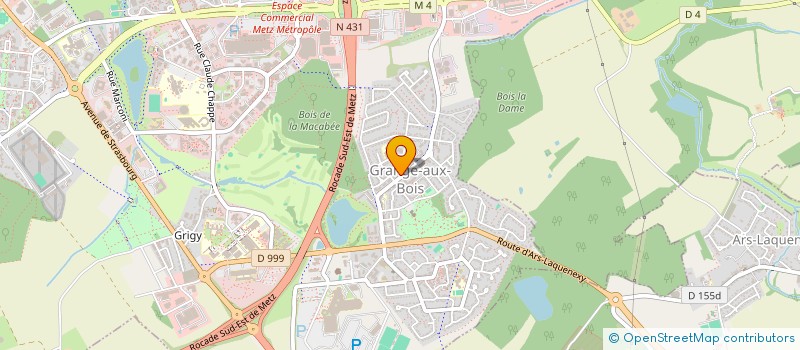 localisation de l'entreprise SCI MERE ET FILLE  METZ