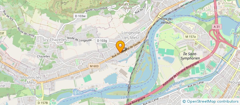 localisation de l'entreprise SCI MERE & FILS  LONGEVILLE-LES-METZ