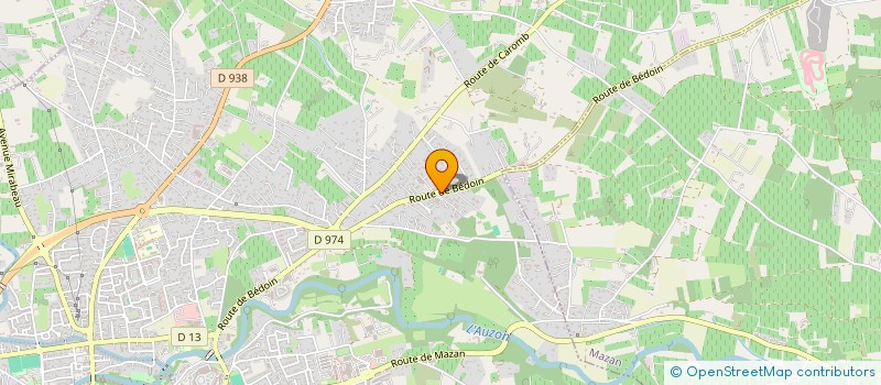 localisation de l'entreprise SCI MEREDITH 2 à CARPENTRAS