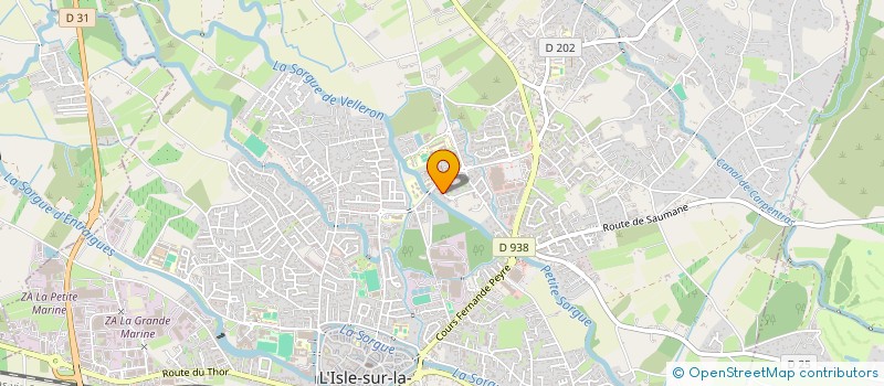 localisation de l'entreprise SCI MEREDITH  L'ISLE-SUR-LA-SORGUE