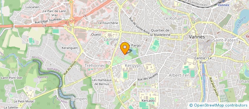 localisation de l'entreprise SCI MERENGUE à VANNES