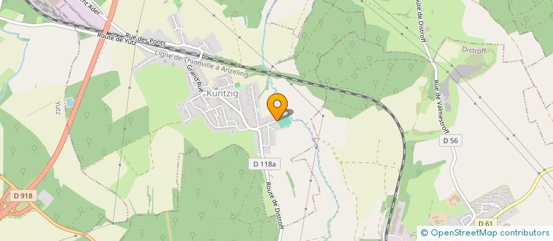 localisation de l'entreprise SCI MERES ET FILLES  KUNTZIG