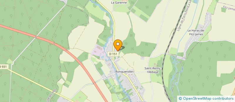 localisation de l'entreprise SCI MERESSE  AGNETZ