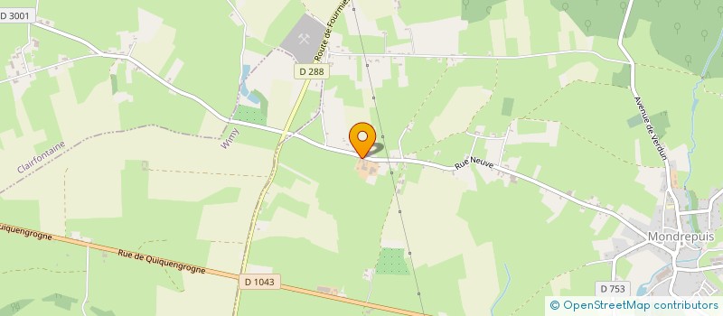 localisation de l'entreprise SCI MERESSE  ANOR