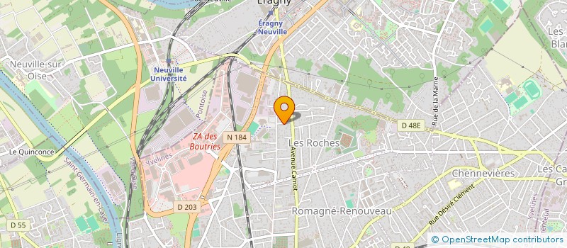 localisation de l'entreprise SCI MERESSE  CONFLANS-SAINTE-HONORINE