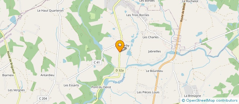 localisation de l'entreprise SCI MEREX CORP à SAINT-JUNIEN