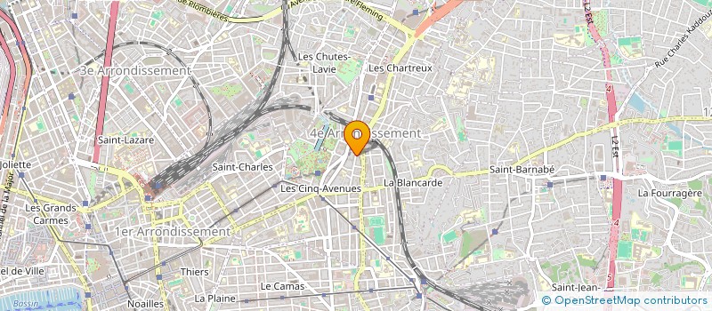 localisation de l'entreprise SCI MERIA à MARSEILLE