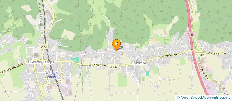 localisation de l'entreprise SCI MERIC  COLOMBE