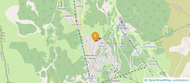 localisation de l'entreprise SCI MERICIMES à LES ALLUES