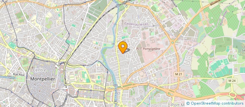 localisation de l'entreprise SCI MERIDIONALE DEVELOPPEMENT IMMOBILIER à MONTPELLIER