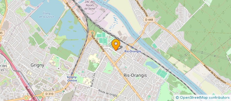 localisation de l'entreprise SCI MERIEM à RIS-ORANGIS