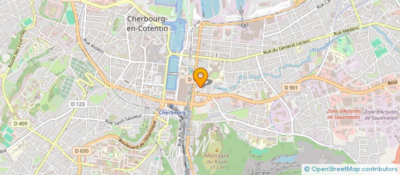localisation de l'entreprise SCI MERIGNAC à CHERBOURG-EN-COTENTIN