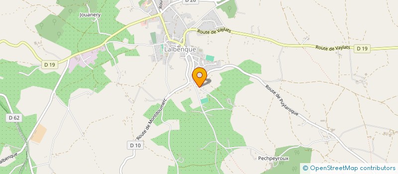 localisation de l'entreprise SCI MERIMEE  LALBENQUE