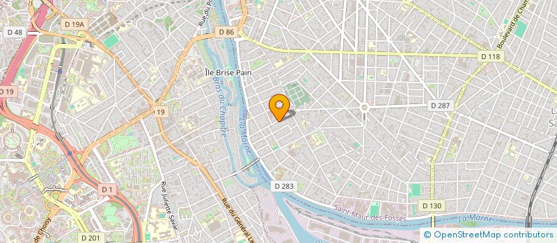 localisation de l'entreprise SCI MERIMMO à SAINT-MAUR-DES-FOSSES