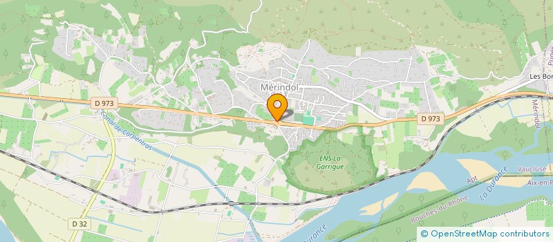 localisation de l'entreprise SCI MERINDOL-CARNAC  MERINDOL