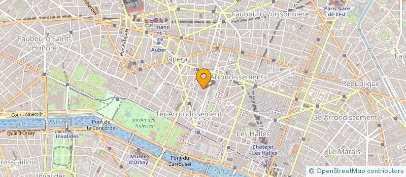 localisation de l'entreprise SCI MERIT  PARIS