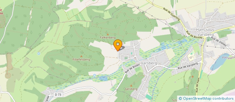 localisation de l'entreprise SCI MERLE 1  VARSBERG