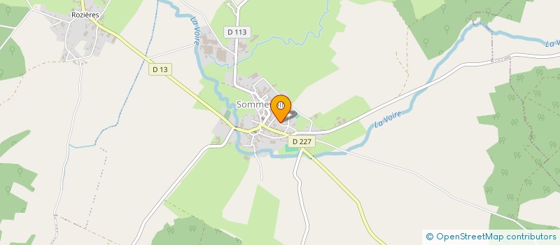 localisation de l'entreprise SCI MERLE à SOMMEVOIRE