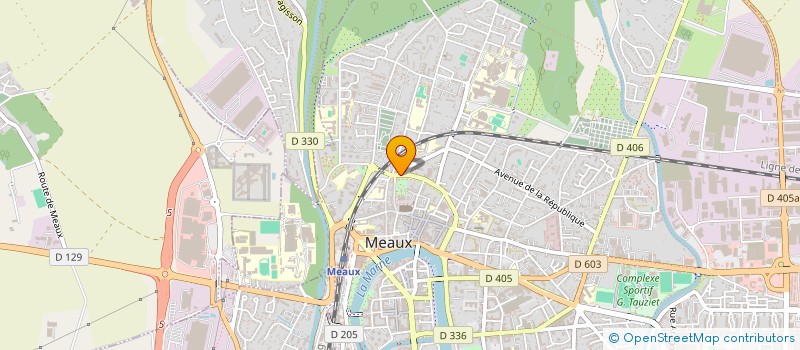 localisation de l'entreprise SCI MERLET à MEAUX