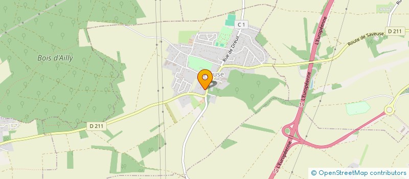 localisation de l'entreprise SCI MERLIN  SAVEUSE