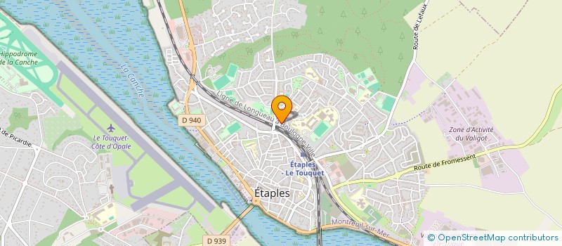 localisation de l'entreprise SCI MERLOT  FRENCQ