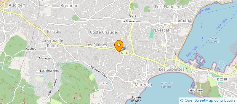 localisation de l'entreprise SCI MERLOX à LA SEYNE-SUR-MER