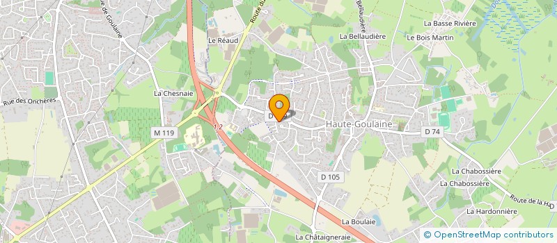 localisation de l'entreprise SCI MERMAID  BASSE-GOULAINE