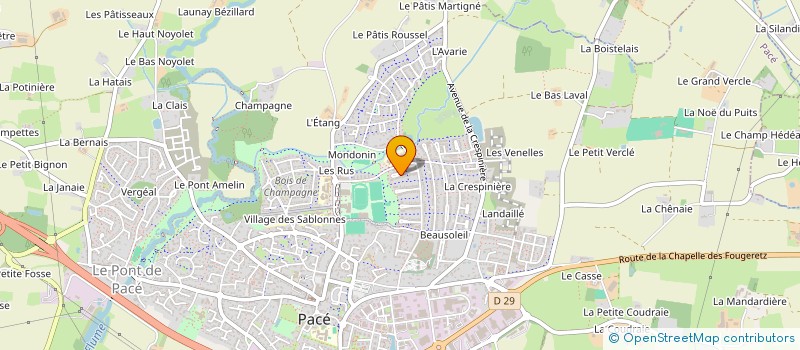 localisation de l'entreprise SCI MERMOZ 2 à PACE