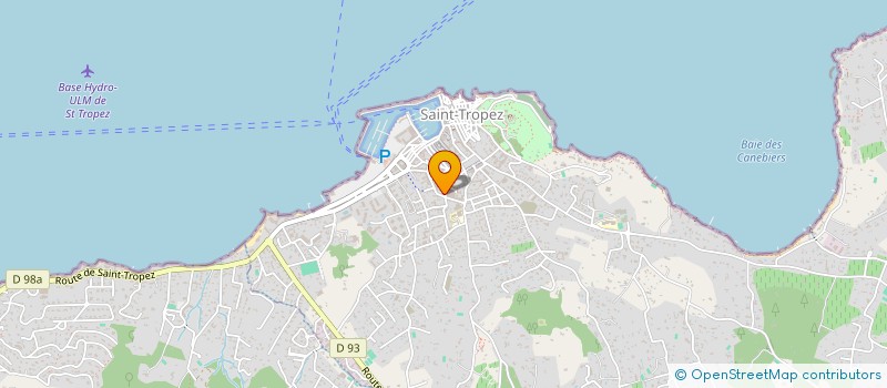 localisation de l'entreprise SCI MERMOZ à SAINT-TROPEZ
