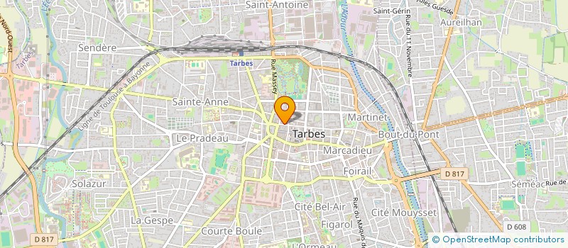 localisation de l'entreprise SCI MERMOZ  TARBES