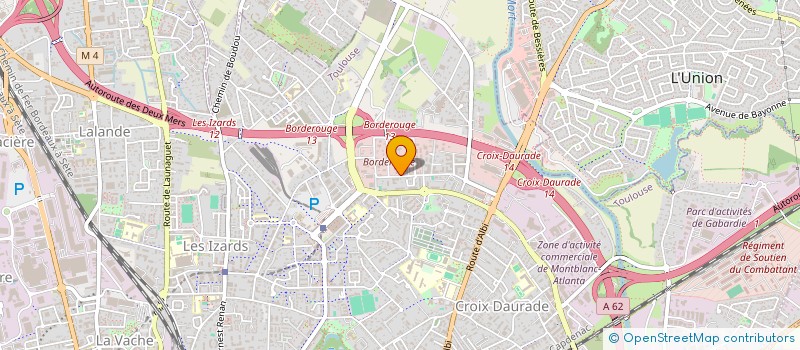 localisation de l'entreprise SCI MERMOZ à TOULOUSE