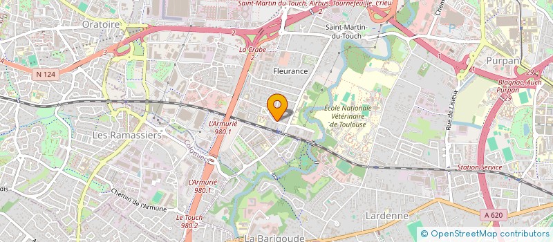 localisation de l'entreprise SCI MERMOZ à TOULOUSE