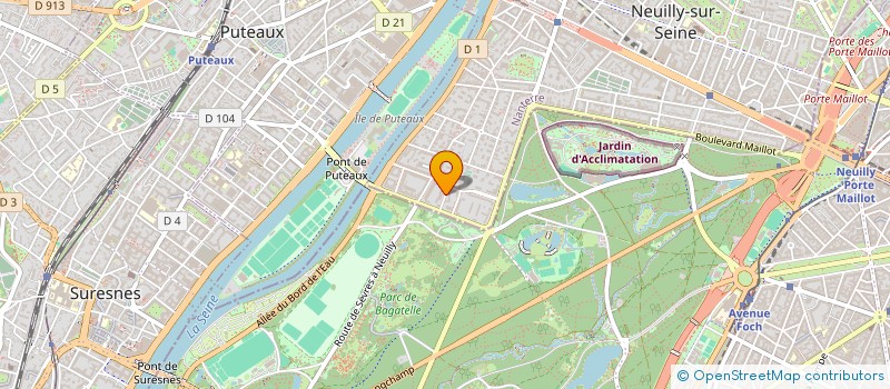 localisation de l'entreprise SCI MERMOZ ESTATE à NEUILLY-SUR-SEINE