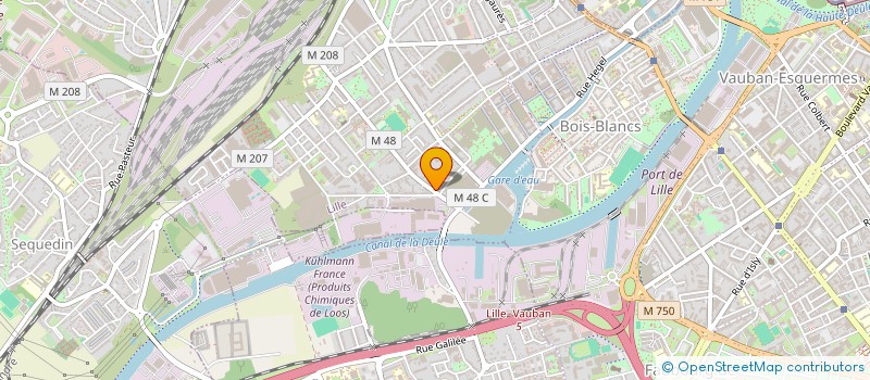 localisation de l'entreprise SCI MEROU à LILLE