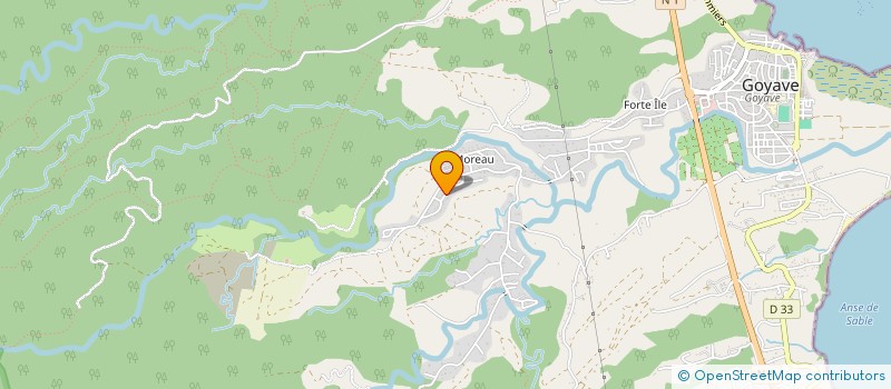 localisation de l'entreprise SCI MERRIBO  GOYAVE