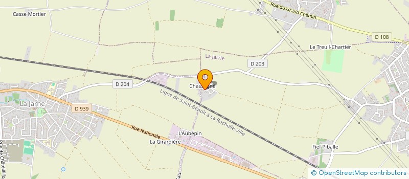 localisation de l'entreprise SCI MERRY  LA JARRIE