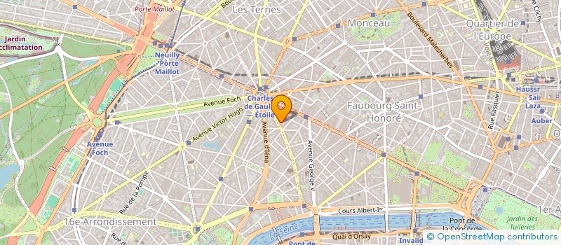 localisation de l'entreprise SCI MERSILDER  PARIS