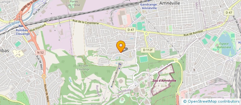 localisation de l'entreprise SCI MERTEN  AMNEVILLE