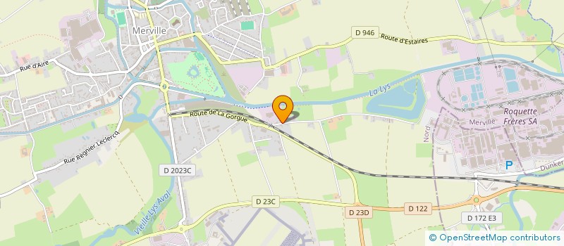 localisation de l'entreprise SCI MERVILLOISE  MERVILLE