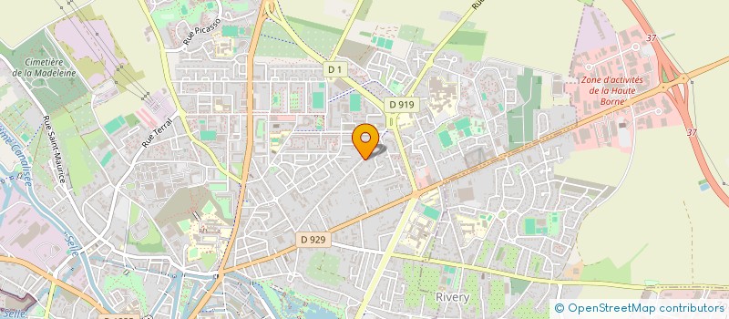 localisation de l'entreprise SCI MERY à AMIENS