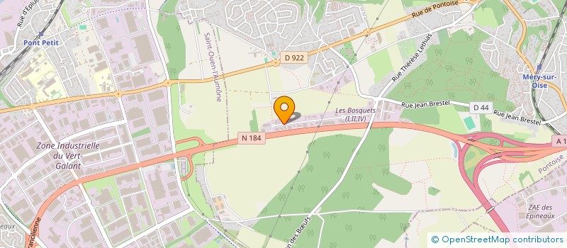 localisation de l'entreprise SCI MERY  MERY-SUR-OISE