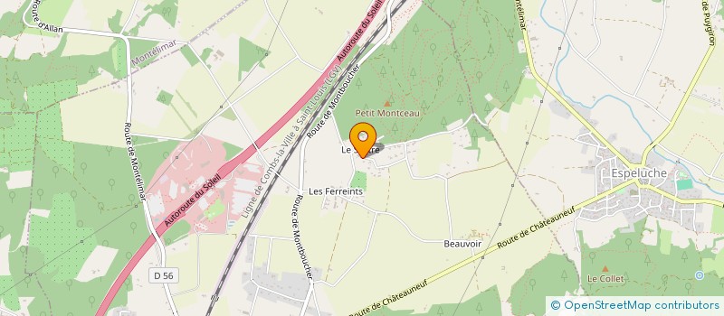 localisation de l'entreprise SCI MERZ-MIALON  ALLAN