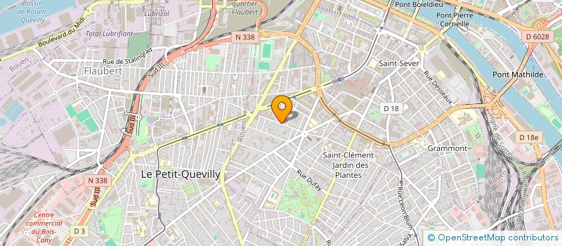 localisation de l'entreprise SCI MERZAGA  ROUEN