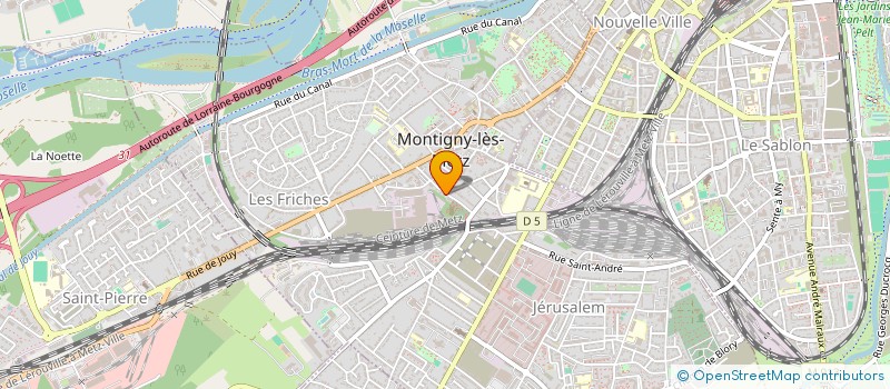 localisation de l'entreprise SCI MES ANGES à MONTIGNY-LES-METZ