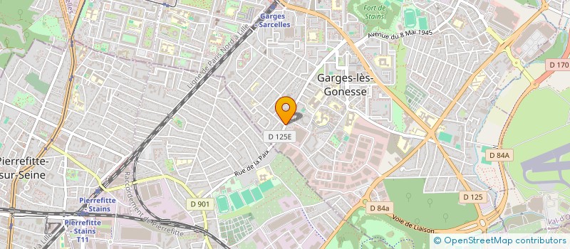 localisation de l'entreprise SCI MES FILLES à GARGES-LES-GONESSE